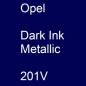 Preview: Opel, Dark Ink Metallic, 201V.